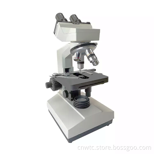 CE ISO Certified Laboratory Microscope: 40-1600X Magnification, Biological Specimen Analysis - Model 107BN